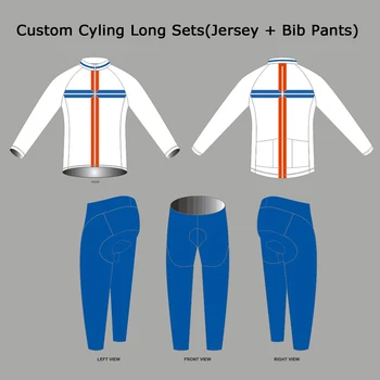 Personalizat-proiectat de Iarna Fleece Termic cu Maneci Lungi cu Bicicleta Club Jersey Salopete Pantaloni, Jachete, Seturi de Ciclism Haine Kituri maillot pantalones