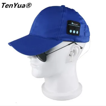 TenYua Căști Inteligente Pălărie de Căști fără Fir, Capac Casca Difuzor Microfon Cască Bluetooth Pălărie pentru Sporturi în aer liber