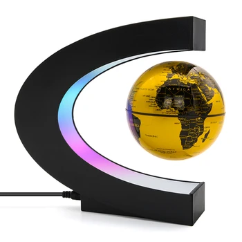 Levitatie magnetica 3D LED Lumina de Noapte Decor Dormitor lampa de Masa Copil Cadou de Crăciun Camera de zi de pe Desktop Idei Decorative Lampa