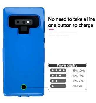 Leioua 7000mAh Notă Nouă baterie caz Pentru Samsung Nota 9 Încărcător de Baterie Caz Banca Power Pack Extern Încărcător Cover Bun de Backup