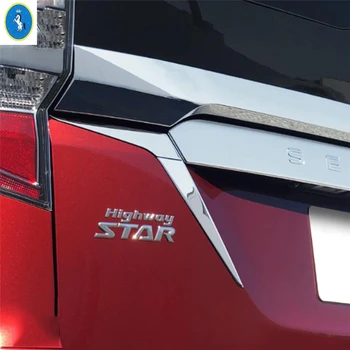 Yimaautotrims ABS Cromat Spate stopuri Lampi Pleoapa Spranceana Dungi Capacului Ornamental Exterior Kit potrivit Pentru Nissan Serena 2016 - 2020
