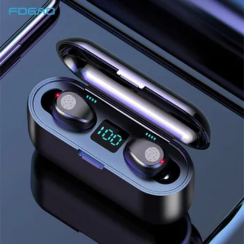 FDGAO Mini-Căști fără Fir TWS Bluetooth 5.0 Căști In-ear HiFi Sport Execută setul cu Cască Suport iOS/Android Telefoane HD Apel
