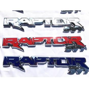 10 x mai Noi jocuri 3D de Portbagaj ABS Insigna Emblema Pentru SVT RAPTOR Hayon Accesorii Auto Adezive Styling Insigna Decal pentru Ford F150