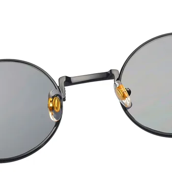 Fshion Steampunk Rotund ochelari de Soare Barbati Femei Retro Clasic Cerc de Primăvară Ochelari de Soare UV400 Ochelari de mai Multe Culori Facultativ