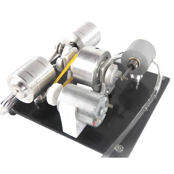 Asamblare DIY Motor cu Aburi Model Experiment științific Kit Generator Electric Devreme Jucarii Educative pentru Copii