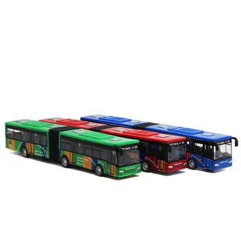 1Set Multicolor Interior de Colectare Aliaj de Autobuz Autobuz de Jucărie Model Interesant, Birou Aliaj Masina Jucărie de Buzunar Decor Cultiva Interesul