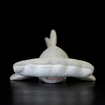 40cm Lung Realiste rechin-Ciocan de Colectare de Jucării de Pluș Animale Marine Viața Reală Jucărie de Pluș Drăguț de Pluș, Păpuși pentru Copii Cadouri