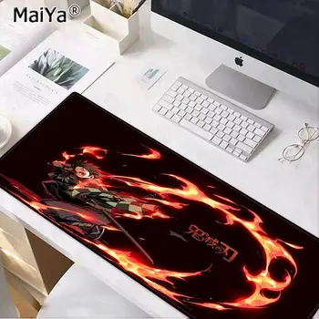 Maiya Meu Preferat de Anime Kimetsu nu Yaiba Cauciuc Calculator PC Gaming mousepad Transport Gratuit Mari Mouse Pad Tastaturi Mat