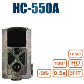 HC-550A/550M Camera de Vânătoare animale Sălbatice Supraveghere cu Viziune de Noapte Capcana Camera Infrarouge 1080P 16MP Foto Video
