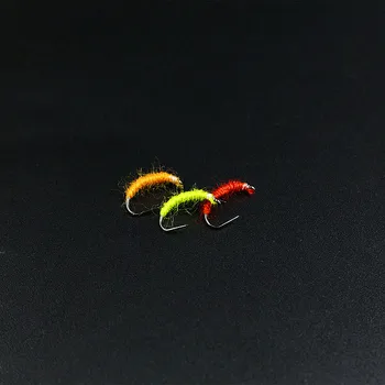5 bobine set fly tying micro fuzzy fire musculițe nimfa fire de mici musca uscata organele de legare materiale micro diametru fly tying fire