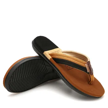 Fierbinte de vară elev nou cuplu cool flip-flops pantofi de plaja barbati casual în aer liber moale confortabil de picioare de dimensiuni mari papuci