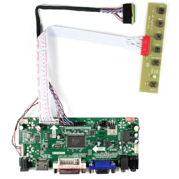 Yqwsyxl Control Board Monitor Kit pentru LTN156AR21-002 HDMI + DVI + VGA LCD ecran cu LED-uri Controler de Bord Driver