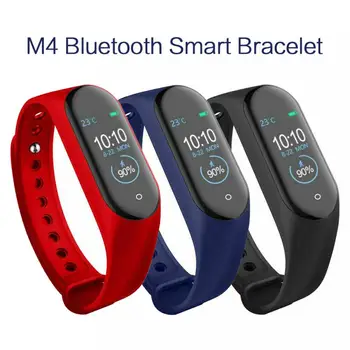 M4 Sport Ceas Inteligent IP67 rezistent la apa Smartwatch Tensiunii Arteriale Monitor de Ritm Cardiac Femei Bărbați Fitness Bratara cu Incarcator
