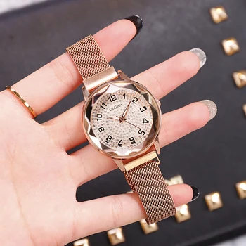 Gogoey Brand 2020 Femei Ceasuri Cerul Înstelat de Moda de Lux Diamant Doamnelor Magnet Ceasuri Femei Cuarț Ceas de mână reloj mujer