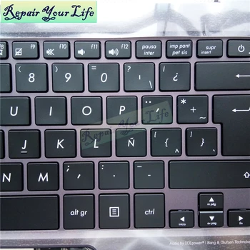 90NB06X3-R31LA1 Noua tastatura laptop pentru ASUS UX305LA UX305UA UX305CA UX305C UX305FA LA Latin negru Topcase Acoperirea zonei de Sprijin pentru mâini