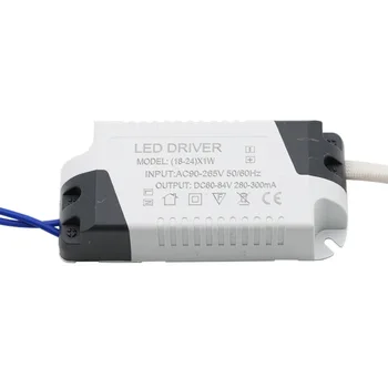 LED Driver Extern 300mA (18-24)x1W 60V DC ~ 84V Driver Led 18W 20W 21W 22W 23W 24W Putere de Alimentare AC 85-265V pentru lumini cu LED-uri