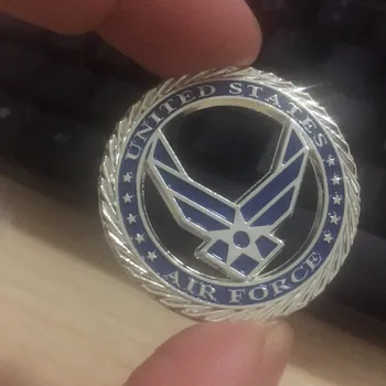 U. s. Air Force / Valorile de Bază - USAF Alamă Moneda,Transport Gratuit