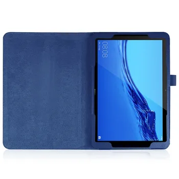 Caz Pentru Huawei MediaPad T5 10 AGS2-W09/L09/L03/W19 Tableta Slim Flip PU Piele Caz Pentru Huawei T5 10 inch Suport Acoperă+pen+folie