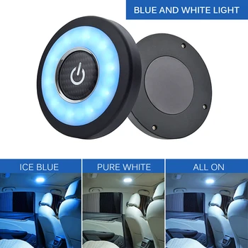LED-uri Auto de Interior Lumina Citire Automată de Încărcare USB Acoperiș Magnet Auto Lumina de Zi Portbagaj Roung Cupola Autovehiculului de Interior Noi