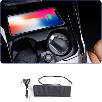 Masina telefon Mobil QI wireless charging Pad Module Accesorii Auto styling Auto Pentru BMW F25 F26 X3 X4 2016 2017 2018