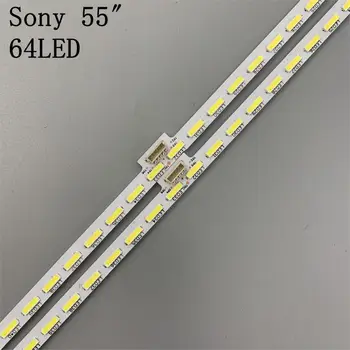 Iluminare LED strip(2) pentru Sony Sharp KD-55X8505C 55X8507C 55X8500C XBR-55X850C 75.P3C08G001 15A09N SYV5541 YLS_HAN55_7020 HRN55