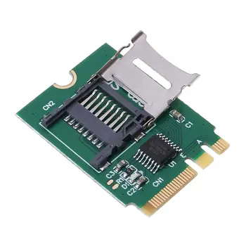 M2 unitati solid state-Cheie A. E WIFI, Slot pentru Micro SD SDHC SDXC TF Cititor de Carduri T-Flash Card M. 2 O+E Card Adapter Kit