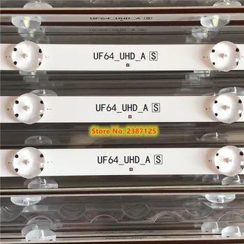 Iluminare LED strip 8 lampă Pentru LG Innotek Directe 43inch UHD 1 bar 24EA 43uh619v 43UH610V 43UH6030 UF64 UHD_A 43LH5700 43LH60FHD