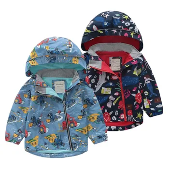 Băiețelul haine de Primăvară Hanorac pentru baieti 2020 baietel jachete Îmbrăcăminte Paltoane cu Gluga Copilul Haina de Iarna pentru Copii 2-7y