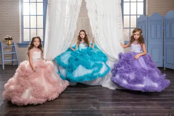 Fete rochie de la 10 la 12 ani nunta adolescent haine copii, Rochii de petrecere roz rochie lunga eleganta de bal rochii de seara pentru fata