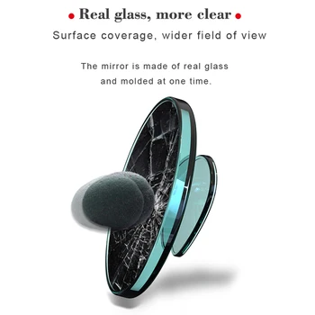 1 Pereche Masina Blind Spot Mirror Cu ABS de Frontieră de 360 de Grade Rotativ cu Unghi Larg Oglindă Impermeabil, Oglinda retrovizoare oglinda de la Masina
