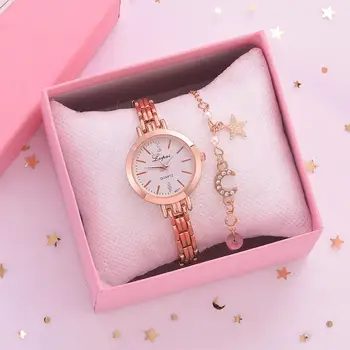 Aur, Argint Moda Femei Brățară Ceas Doamnelor Cristal Ceas de Lux Rochie de Cuarț Încheietura mîinii Ceas pentru Femei Relogio Feminino