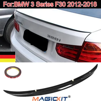 MagicKit Pentru BMW F30 Spate din Fibra de Carbon Uite Spoiler Salon 2012-2018 M3 Stil Aripa