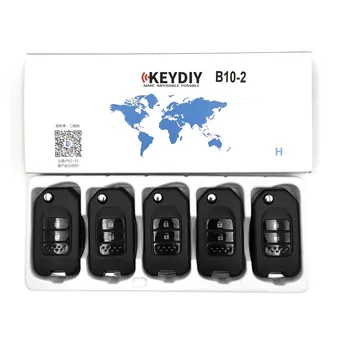 KEYDIY 5PCS KD B10-2 2 Buton seria B Universial de la Distanță Pentru KD900/KD-X2/URG200/KD MINI/KD200 Seria B de la Distanță cu cod pin
