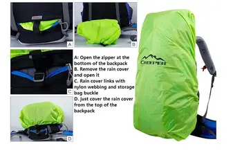 Creeper transport gratuit profesional rezistent la apa rucsac cadru Intern de alpinism camping rucsac drumetii montane sac de 60+5L