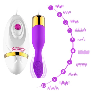 10 Viteza Wireless De Control De La Distanță Vibrator Chilotei Vibratoare Ou Portabil Mare Dildo Vibrator Punctul G Masturbari Jucarii Sexuale Pentru Femei