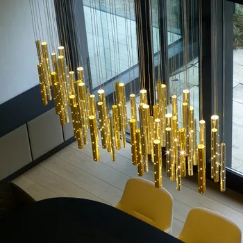 LED Candelabru de iluminat sala de Mese Modernă Nordic aur/argint combinate candelabru living home decor bar iluminat