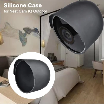 Fierbinte Silicon Colorat Camera de Acoperire Rezistent la intemperii Silicon de Protecție Caz Pentru Nest Cam IQ Camera în aer liber Nou Dropshipping