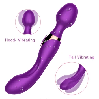 Abdo AV baghetă magică G Spot masaj incarcare USB-stick-ul Mare vibratoare pentru femei de sex feminin sexy clitoris cu vibrator adult jucarii sexuale pentru femei