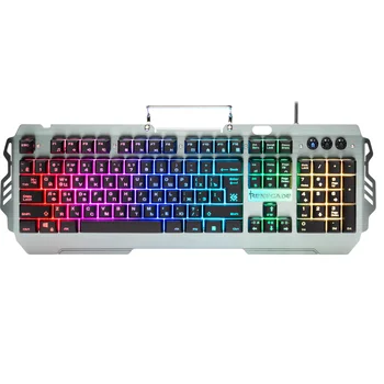 Tastatura cu fir DEFENDER Renegat GK-640DL RU gaming, iluminare RGB, 7 moduri de iluminare dinamică