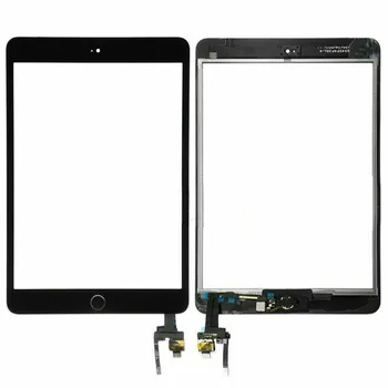 Touch Screen Pentru iPad Mini 3 Mini3 Sticla Touch Screen Digitizer Cu Butonul Home Pentru iPad mini 3 A1599 A1600 A1601 Tableta Piese