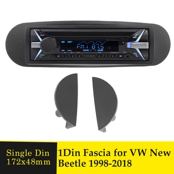 1 Din Radio Auto Fascia Cadru pentru Volkswagen New Beetle 1998-2018 Masina DVD Player Audio Adapter Bezel Rama Kit de Instalare pe Panou