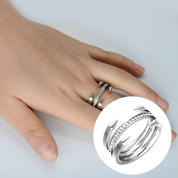 2018 nou design de moda inel de femei și bărbați din oțel inoxidabil inel gros de bijuterii de înaltă calitate pret de fabrica de bijuterii en-gros