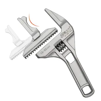 Multifunctional Mâner Scurt, Gura Largă, Cheie Reglabilă Aliaj De Aluminiu Cheie Universal Cheie Instrumente De Reparații Instrument De Mână