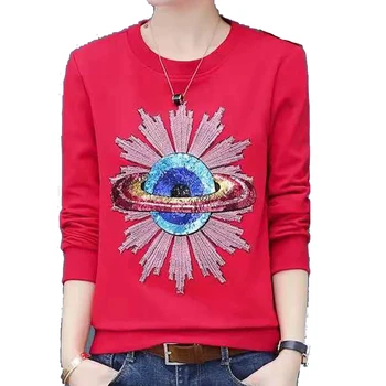 1 buc Paiete Spațiu Minunat Meșteșug Pământ Fier/Coase pe Univers Aplicatiile Planeta Patch pentru T-shirt Îmbrăcăminte Insigna TH1342