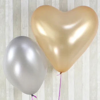 Super Mari Baloane in forma de Inima de Calitate Mai Înaltă Dragoste Poze de Nunta Pentru a Decora Valentine ' s 50pcs/lot