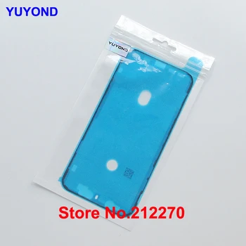 YUYOND Original Nou Adeziv rezistent la apa Autocolant Pentru iPhone XR Față de Locuințe Cadru Pre-Tăiate Piese de schimb