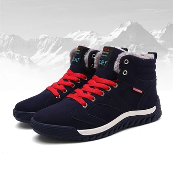 Unisex Sport pentru Bărbați Adidași Pantofi Trekking Barbati Si Femei de Iarna Adidas Bumbac Plus Pantofi de Mers pe jos Dimensiune 35-48 De Iarna Adidas