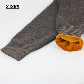 XJXKS de Înaltă Calitate Nou-veniți Femei Glezna-Lungime Pantaloni Cald Iarna M-XXL Solid Moale Femei Jambiere 3 Culori