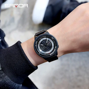 SANDA 2020 Top Brand de Lux pentru Bărbați Ceas rezistent la apa 30m Ceas Barbat Sport Ceasuri Casual Barbati Cuarț Încheietura Ceas Relogio Masculino