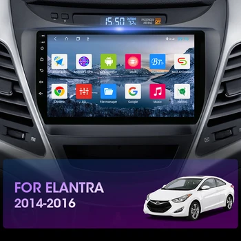 JMCQ 8-Nuclee Android 9.0 Radio Auto Pentru Hyundai Elantra-2016 Multimidia Video Player Split Screen fereastră Plutitoare unitatea de Cap